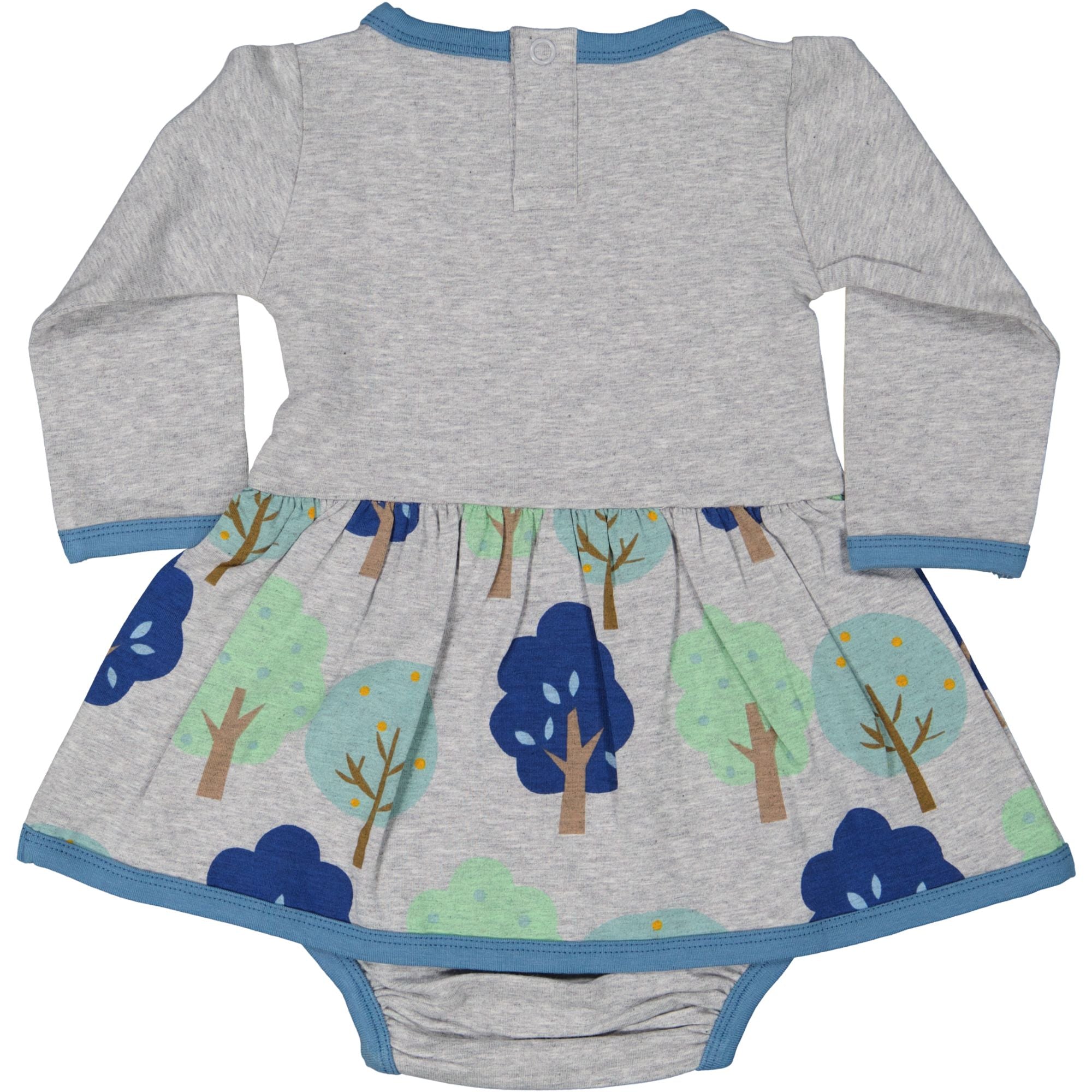Bodykleid aus Bambus Baum Grau