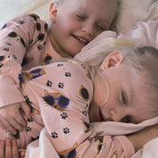 Pyjamas todelt Bambus Cool Cats Rosa
