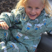 Regntøy Pippi Langstrømpe Fleecefôret