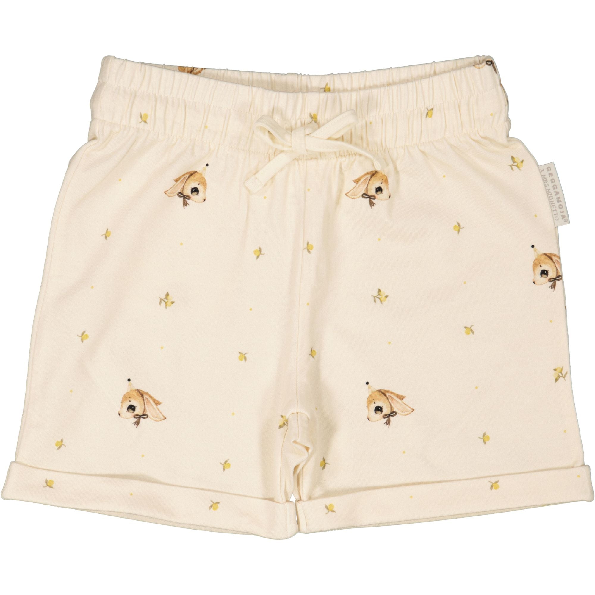 Bambus-Shorts Lange Ohren Beige