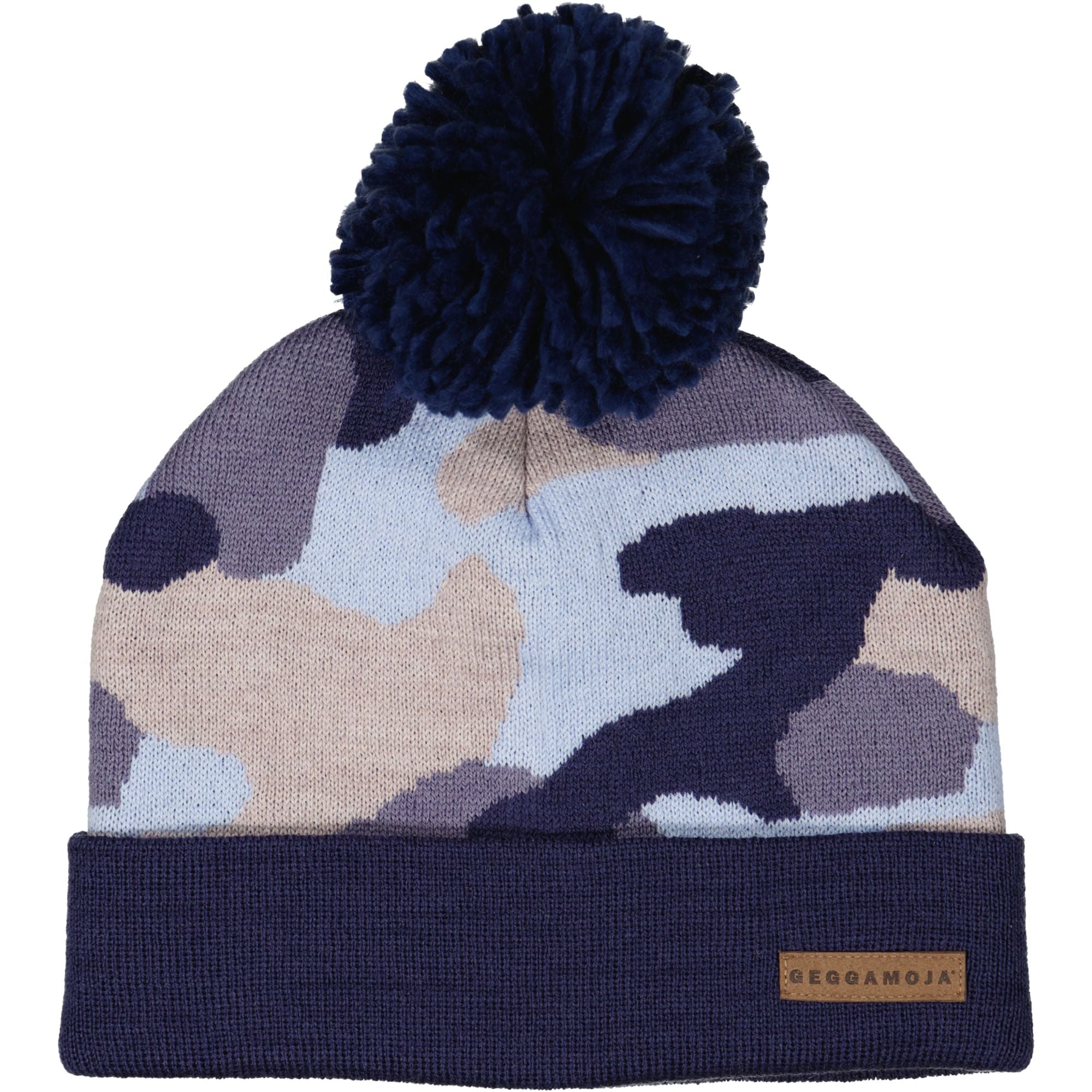 Knitted hat Blue Camo