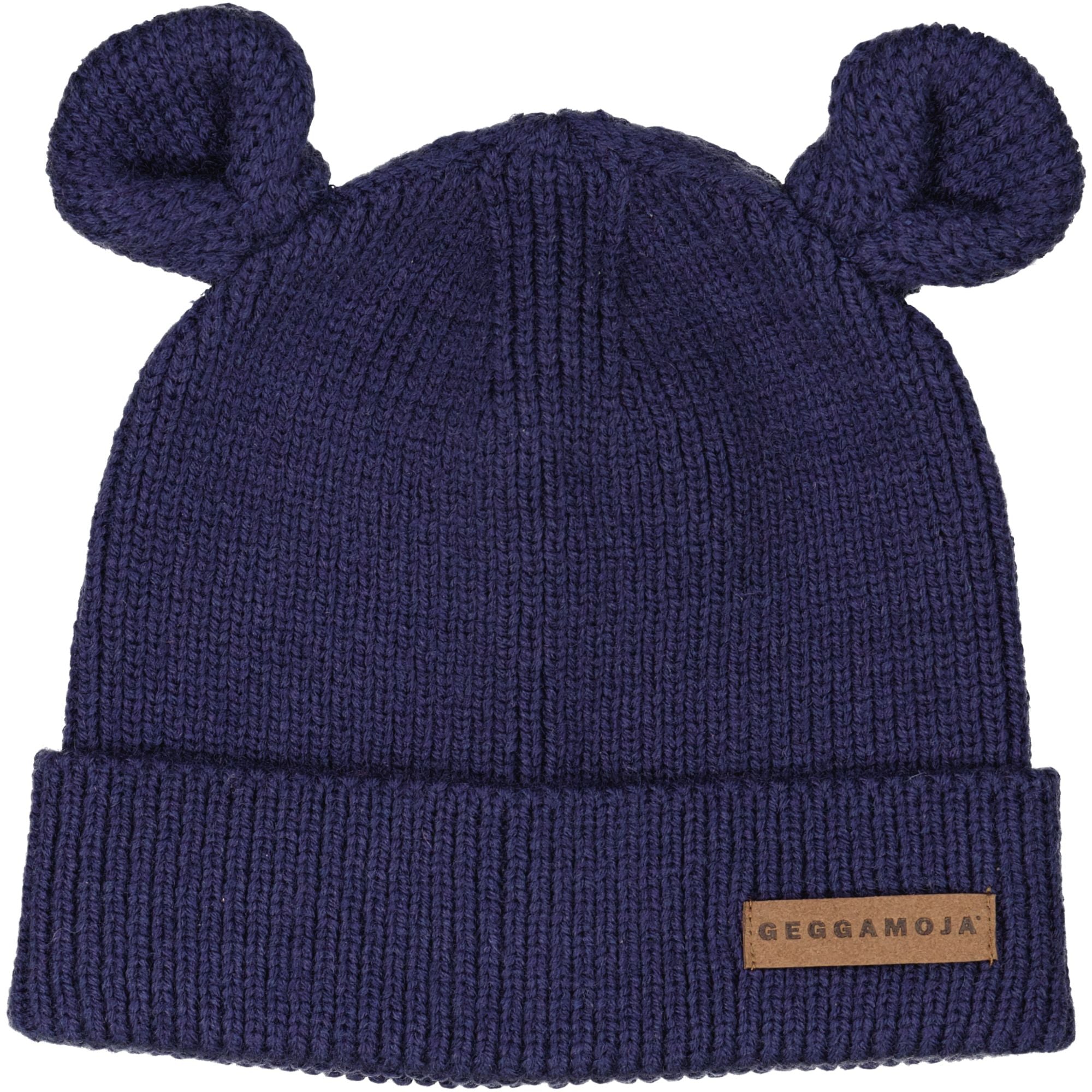 Gestrickte Mütze Ohren Navy