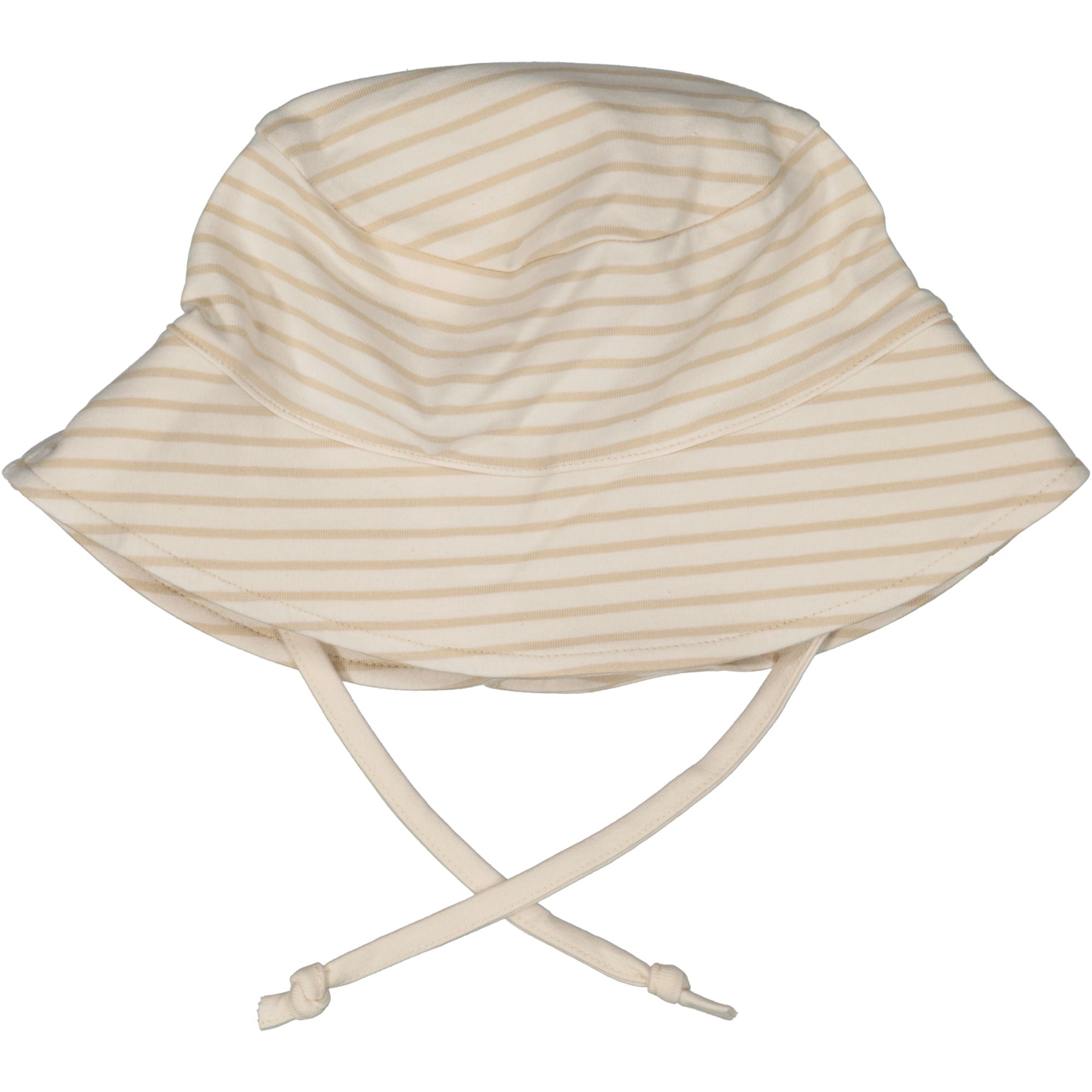 UV-Sonnenhut Klassisch Bambus Weiß/Beige