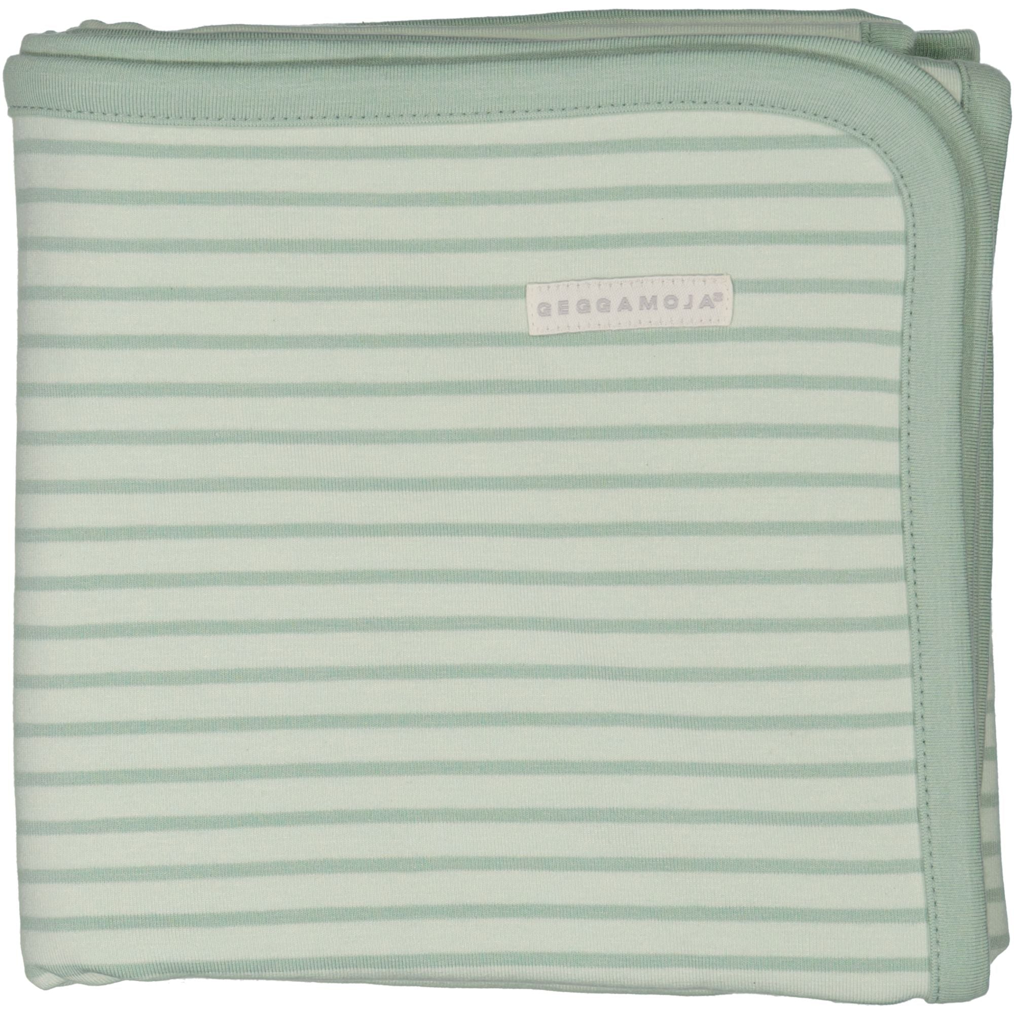 Babydecke Bambus Classic Hellgrün/Grün