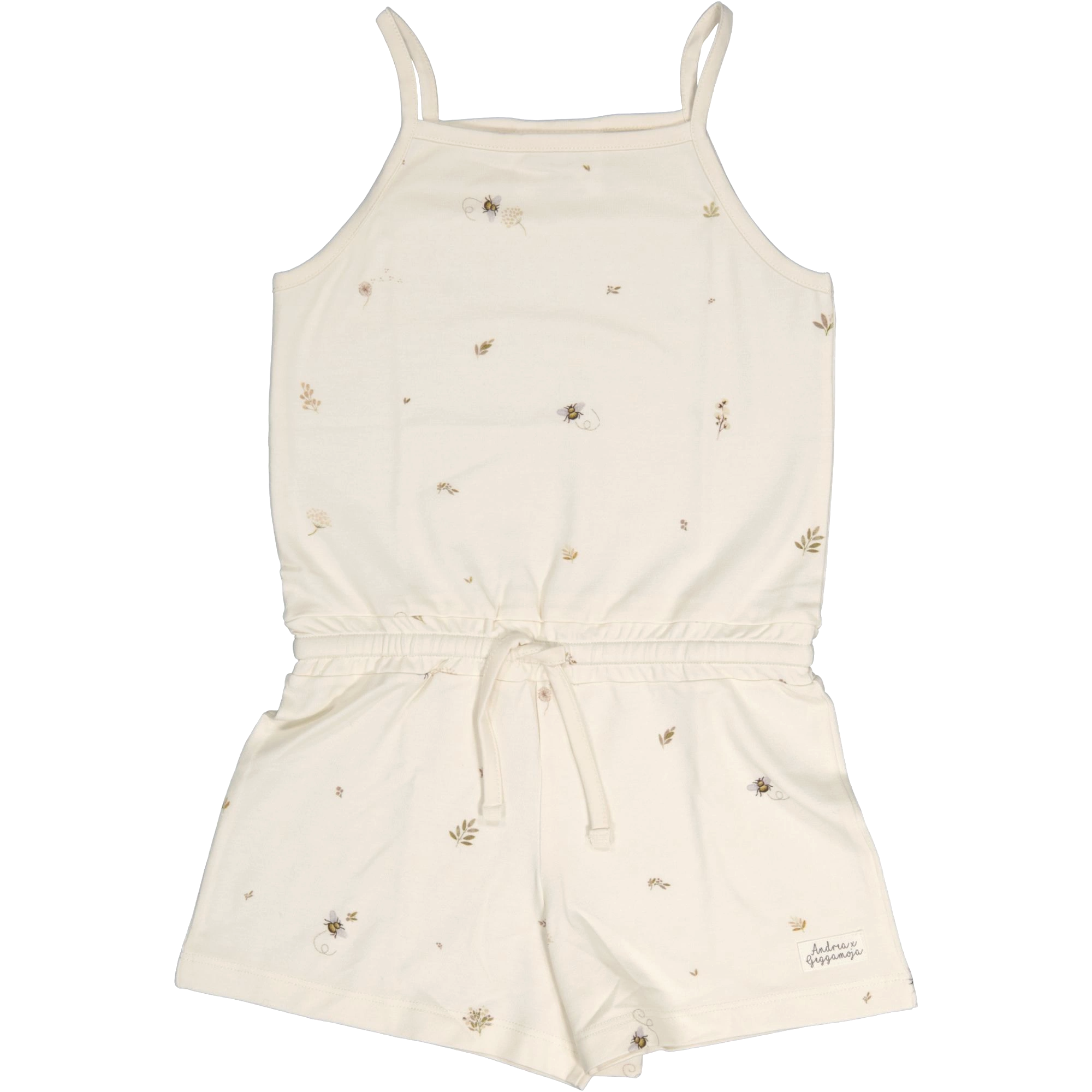 bambus jumpsuit Overall beige Jumpsuit aus Bambus Sweet nature
