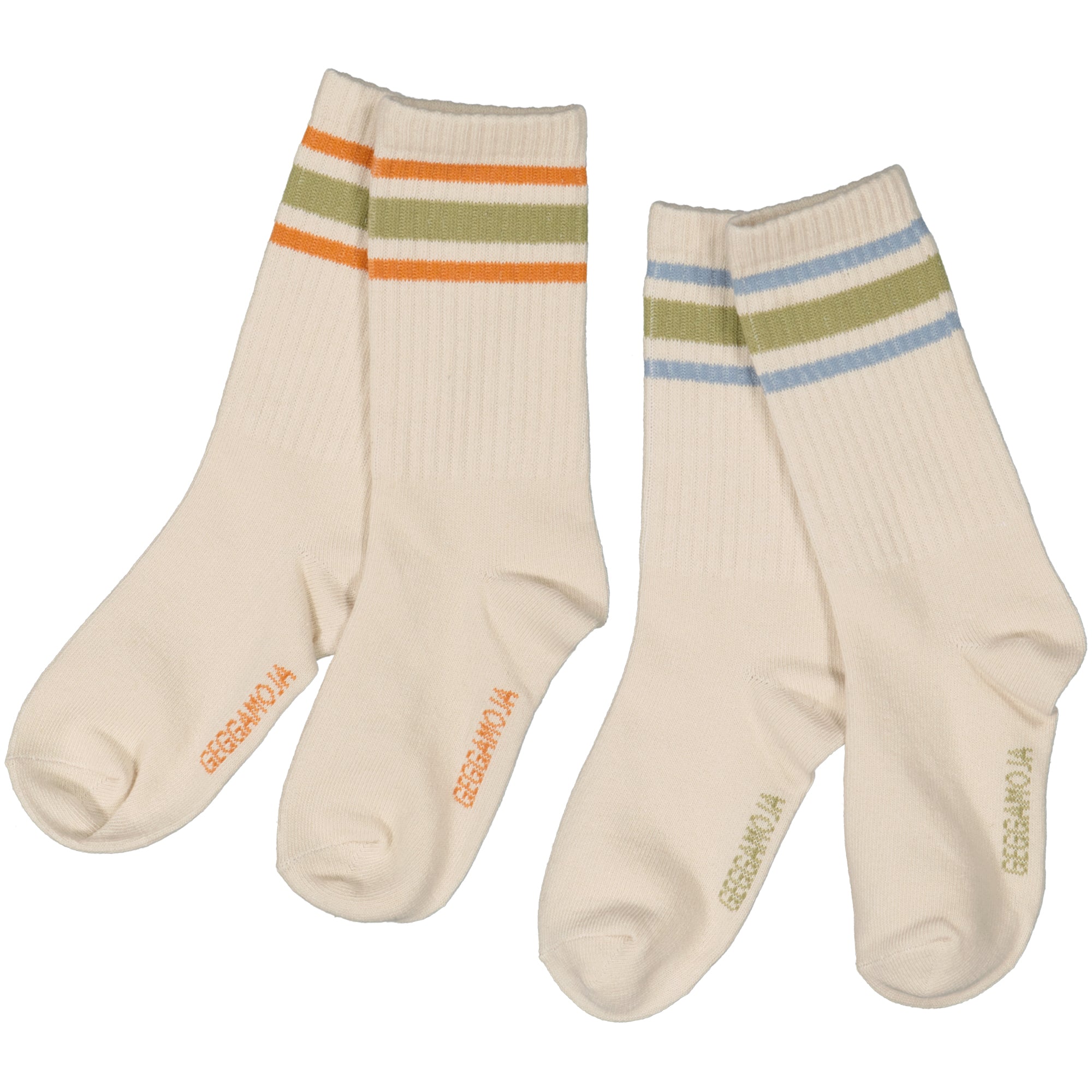 Tennisstrümpfe 2er-Pack Beige