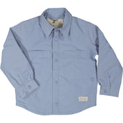 Vindjakke skjortemodell Dusty Blue