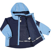 Scale jacket Blue