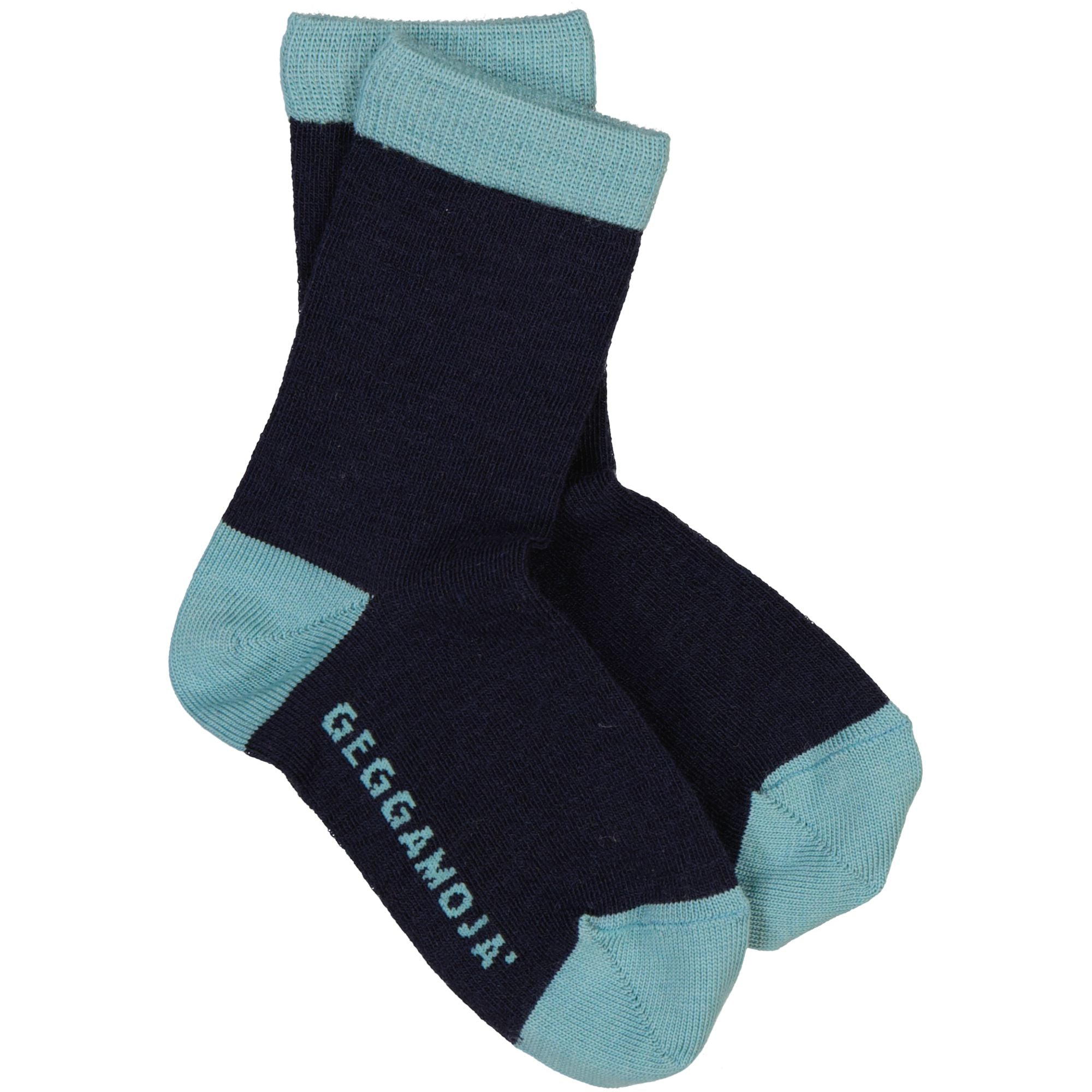 Socken Merinowolle Navy