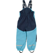 High light blue overalls