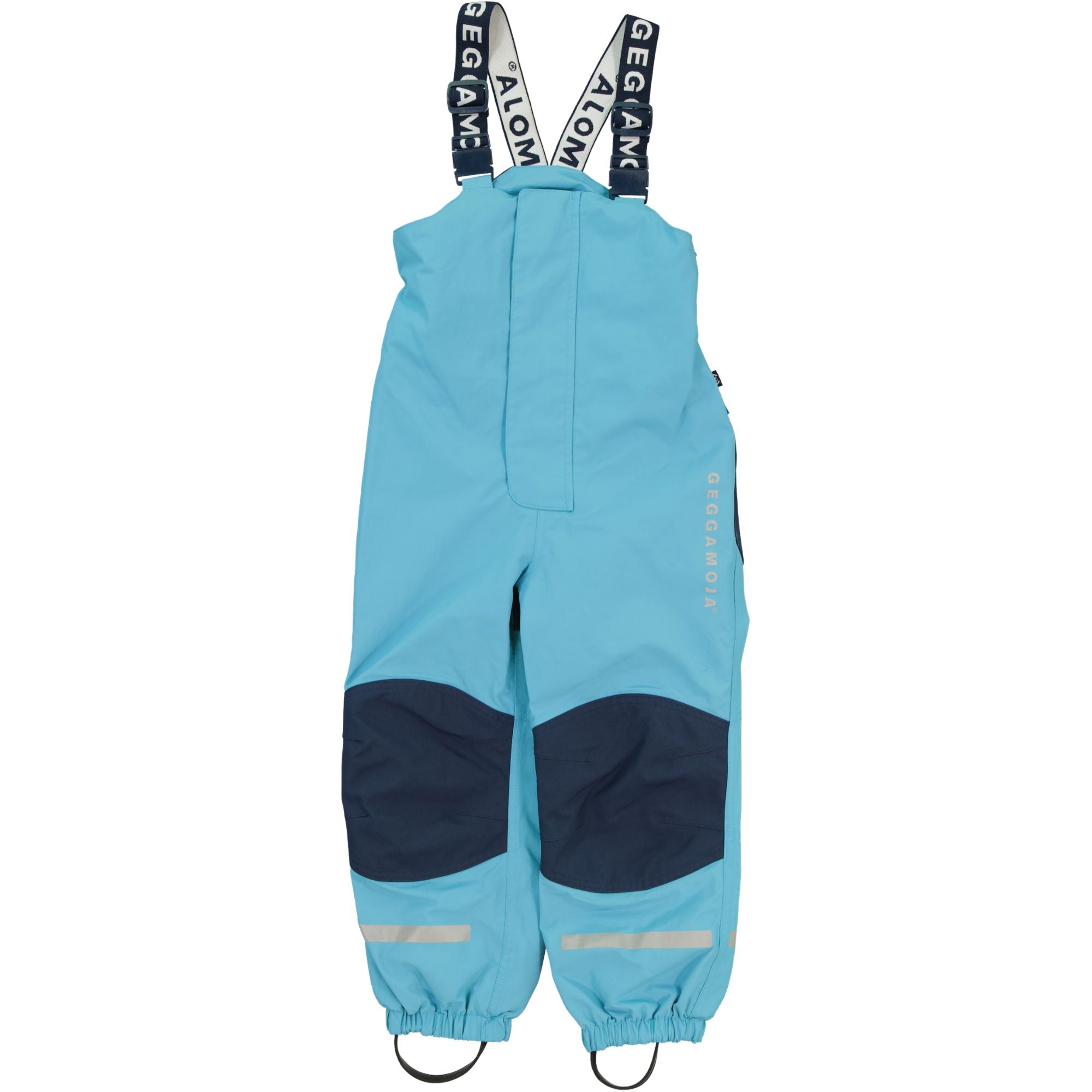 High light blue overalls