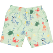 UV-Badehose Meerestier blau