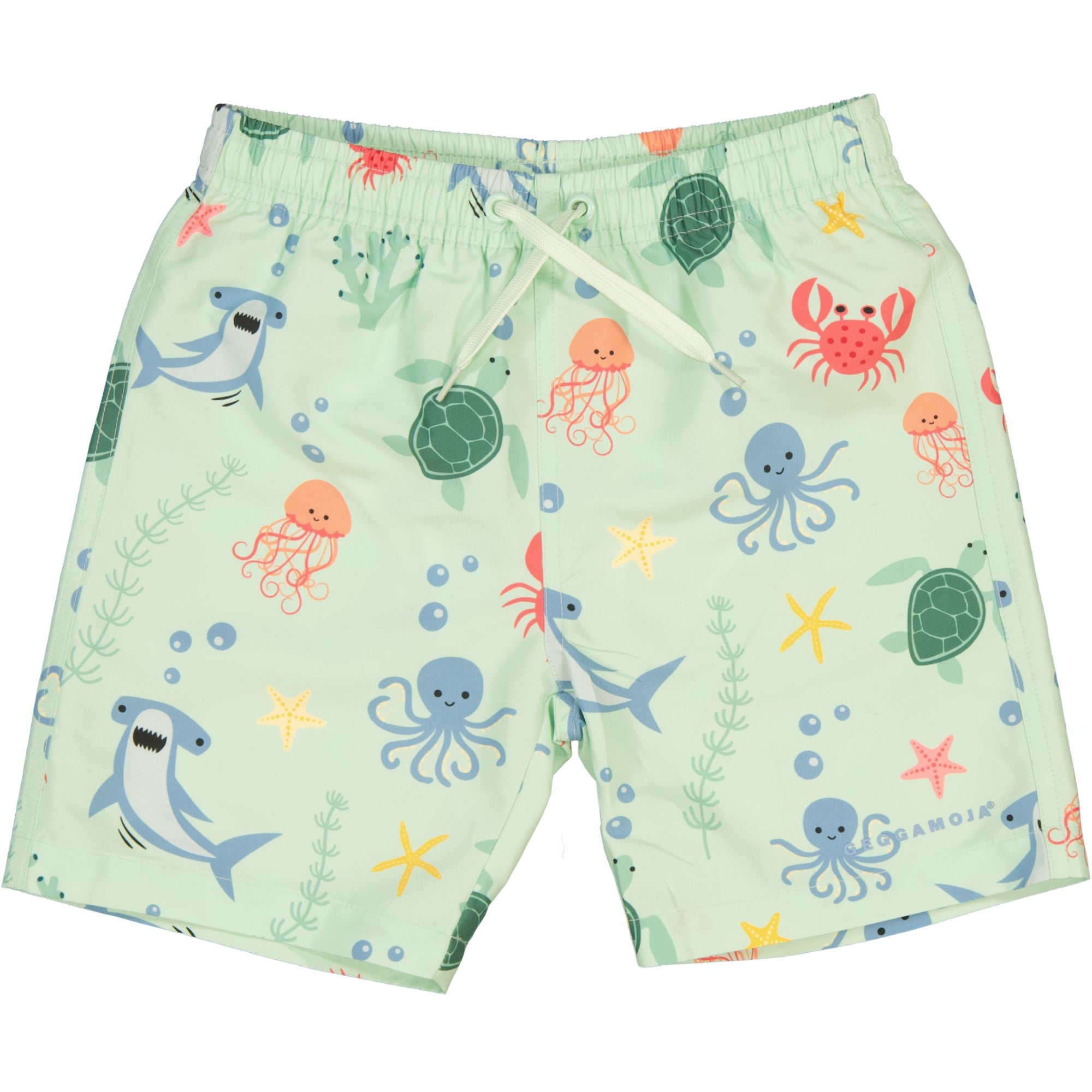 UV-Badehose Meerestier blau