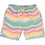 UV-Badehose Regenbogen
