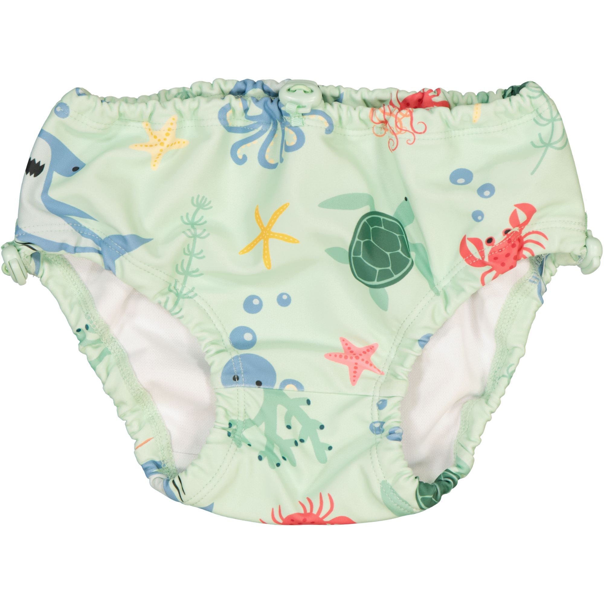 UV-Badewindel Meerestiere Blau