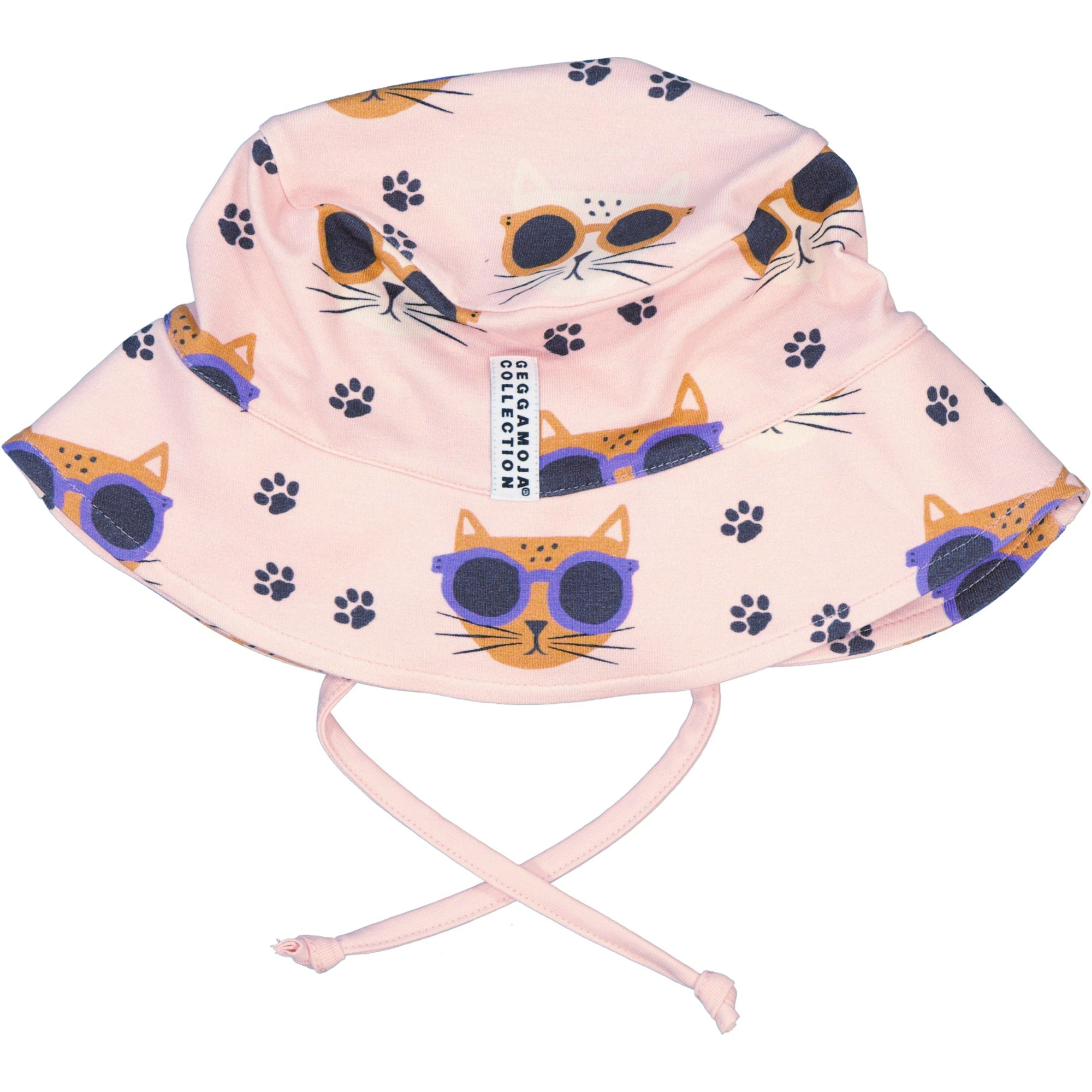 Sonnenhut Bambus Kühlende Katzen Rosa