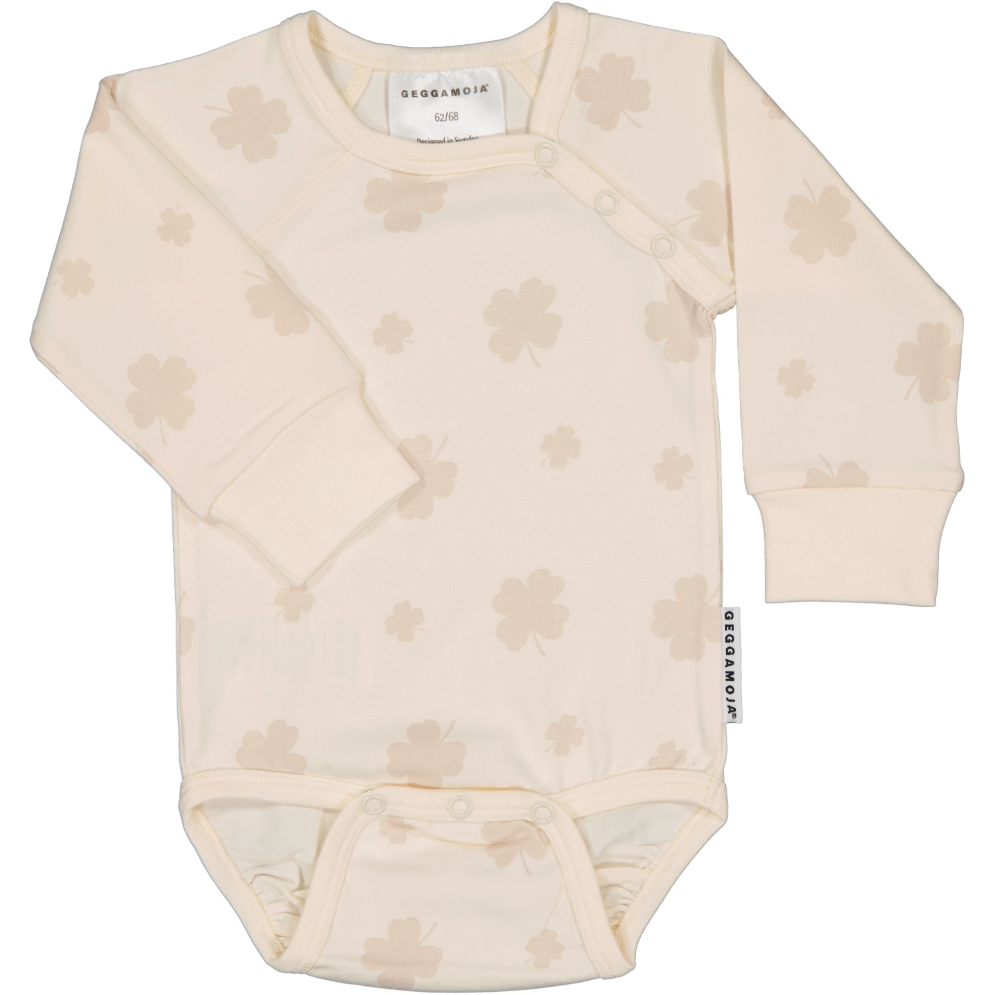 Body Bambus Kleeblatt Beige