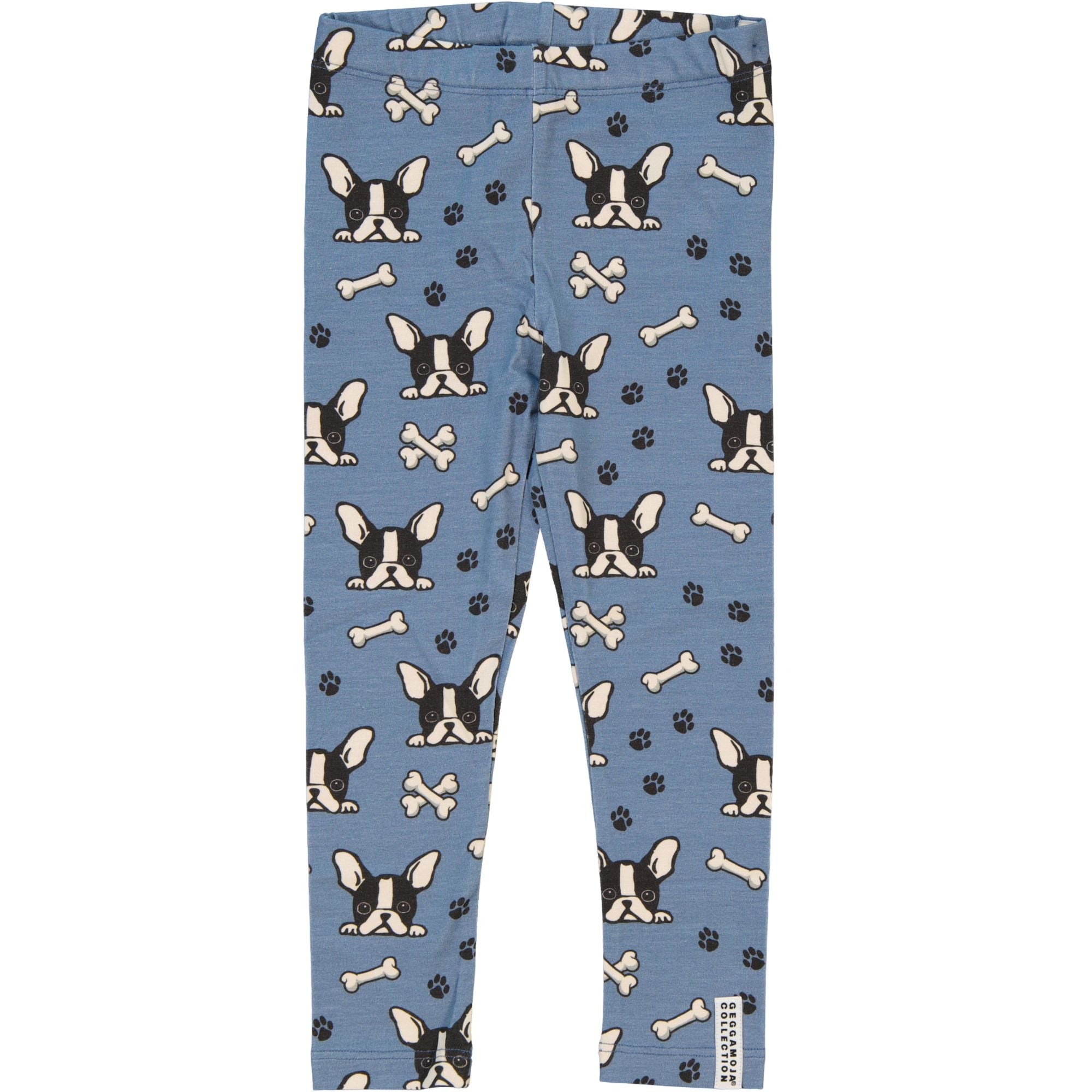 Leggings Bambus Bulldog Blå