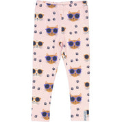 Leggings Bambus Kule Katter Rosa