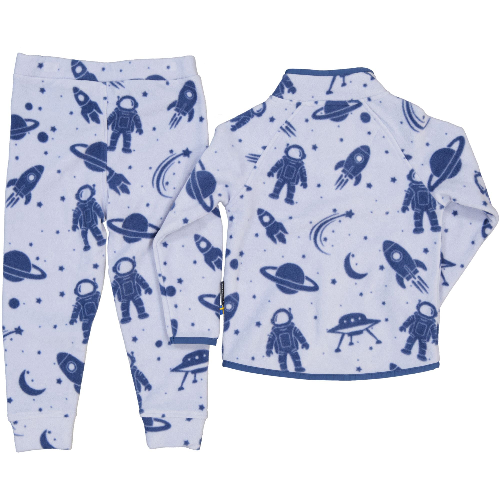 Fleeceset Astro Blau