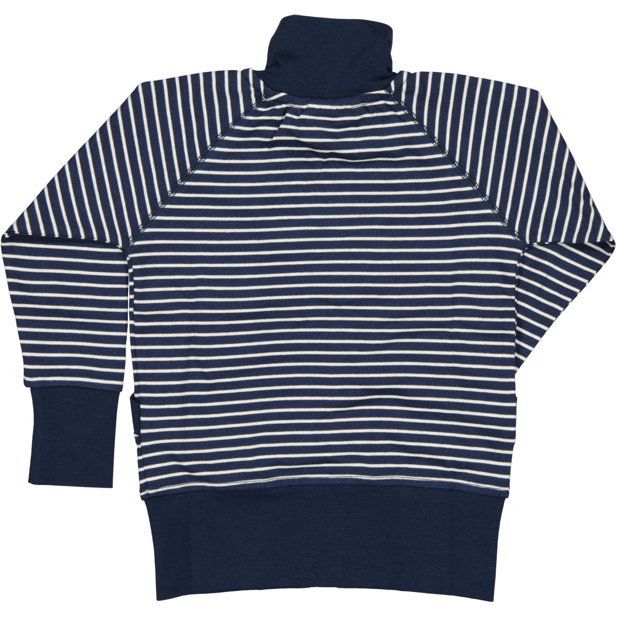 Ziptrøye Navy/Beige