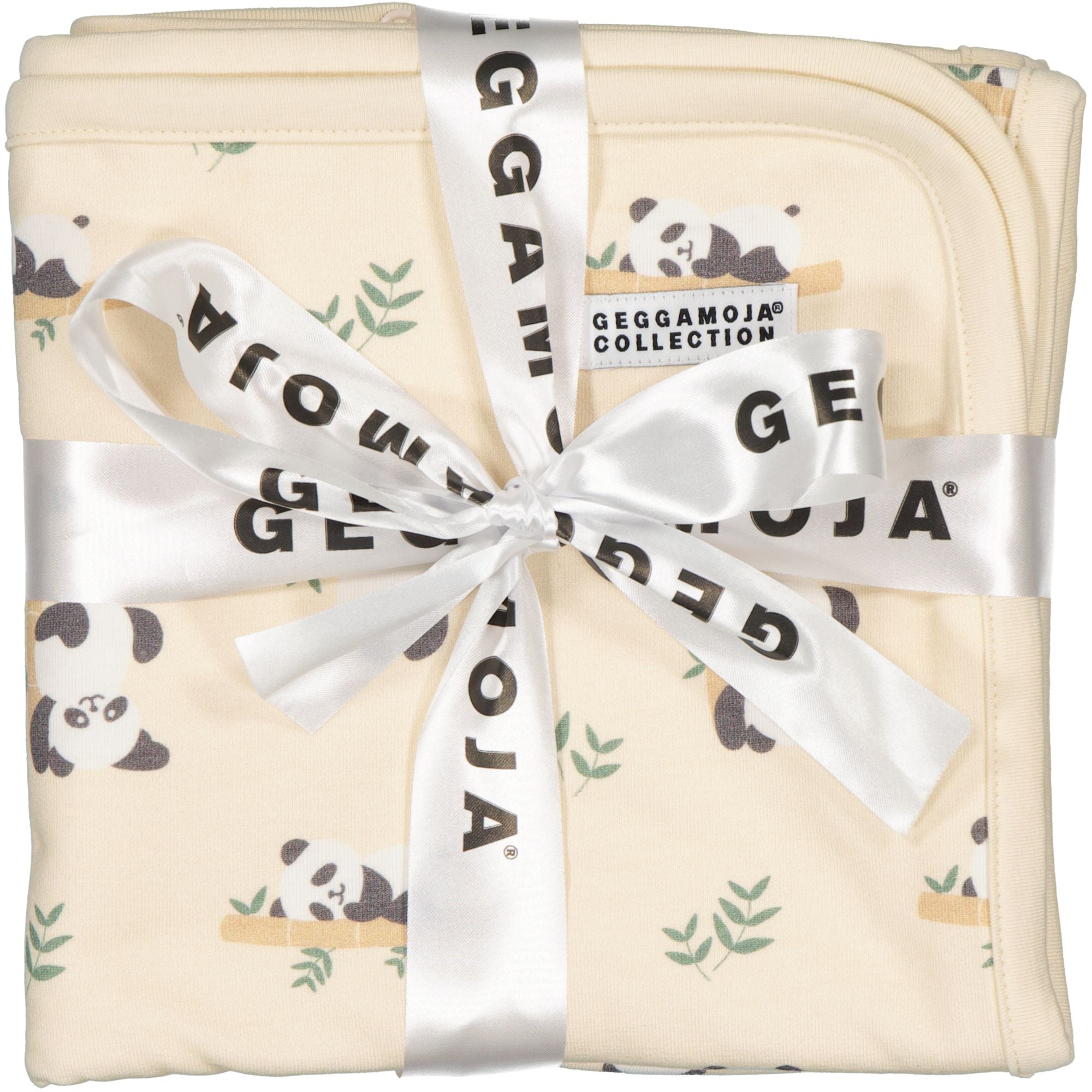 bambus babydecke Babydecke aus Bambus Panda Beige mit Schnullerhalter