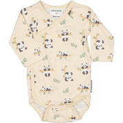 Omlottbody Bambus Panda Beige