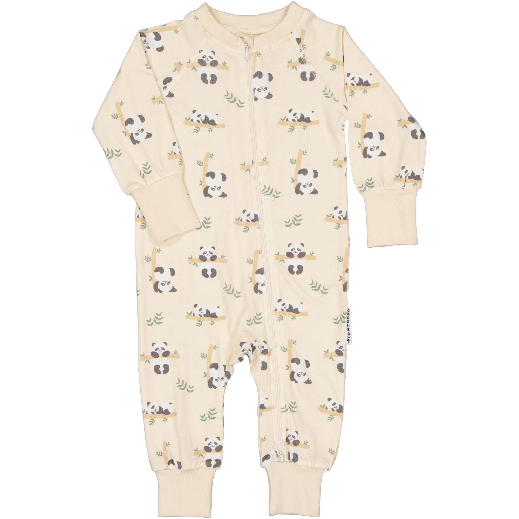 Pyjamas Bambus Panda Beige