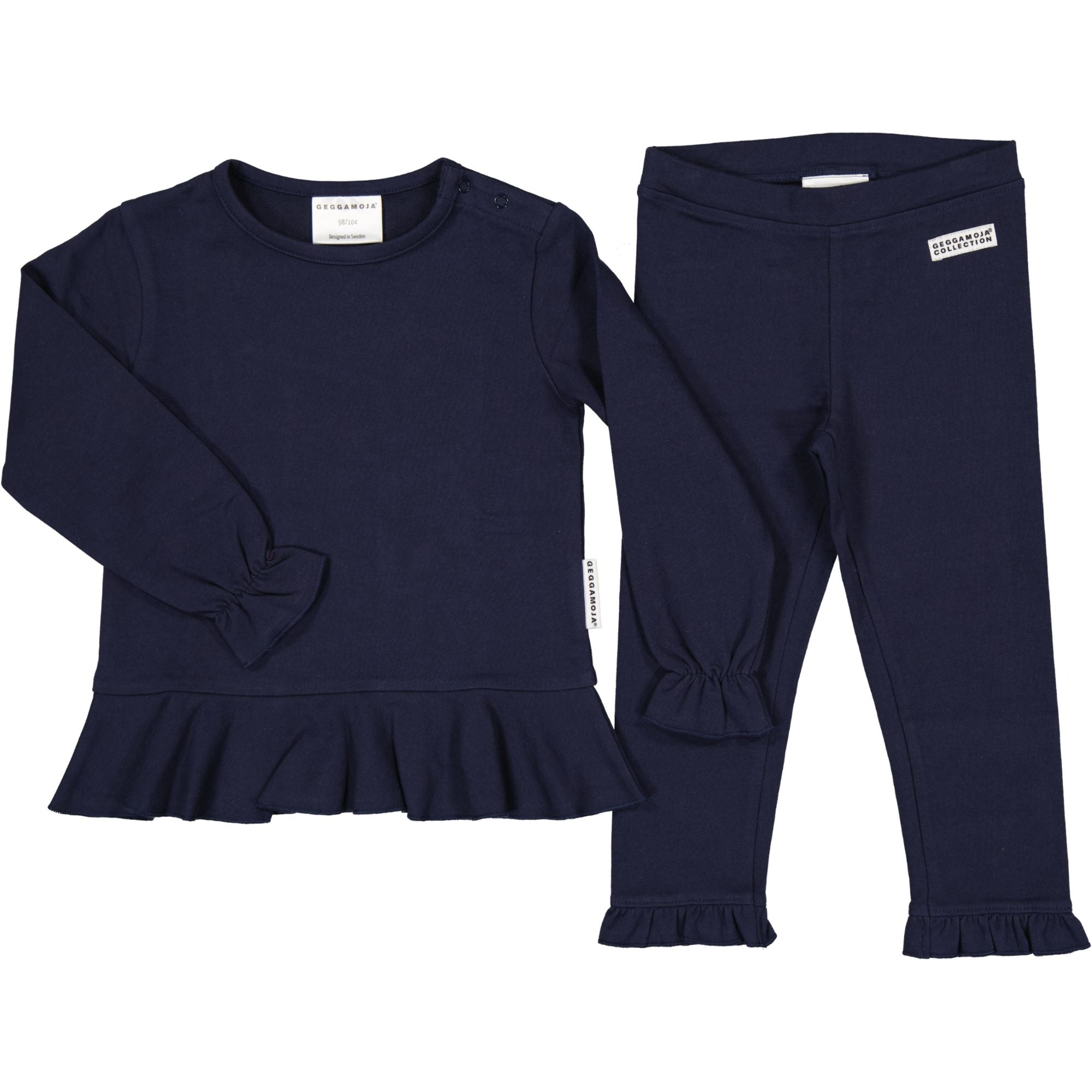 Genser med leggings Marineblå