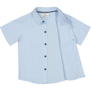 Leinenhemd Hellblau