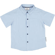 Leinenhemd Hellblau