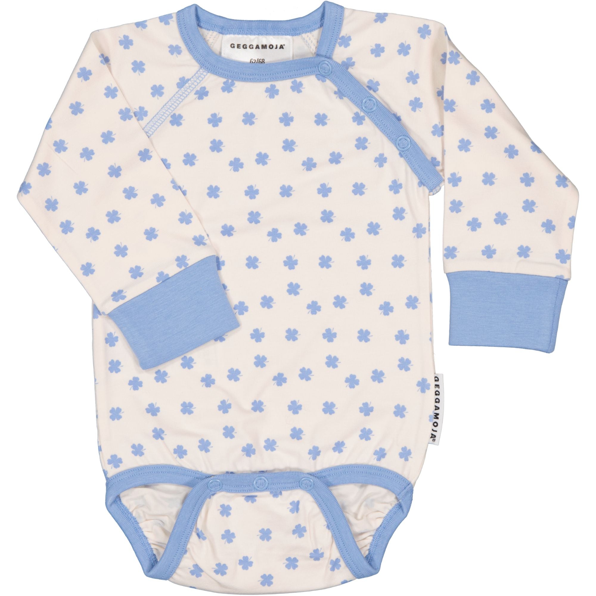 Body Bambus Blauer Klee – Weicher Babybody