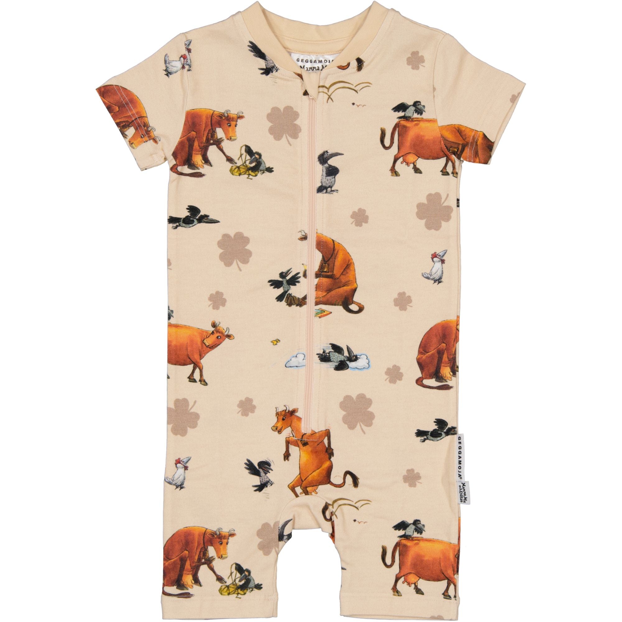 Summer set Mamma Mu and Kråkan Beige | Geggamoja