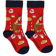 Sokker to-pakning Gubben og Katten Jul