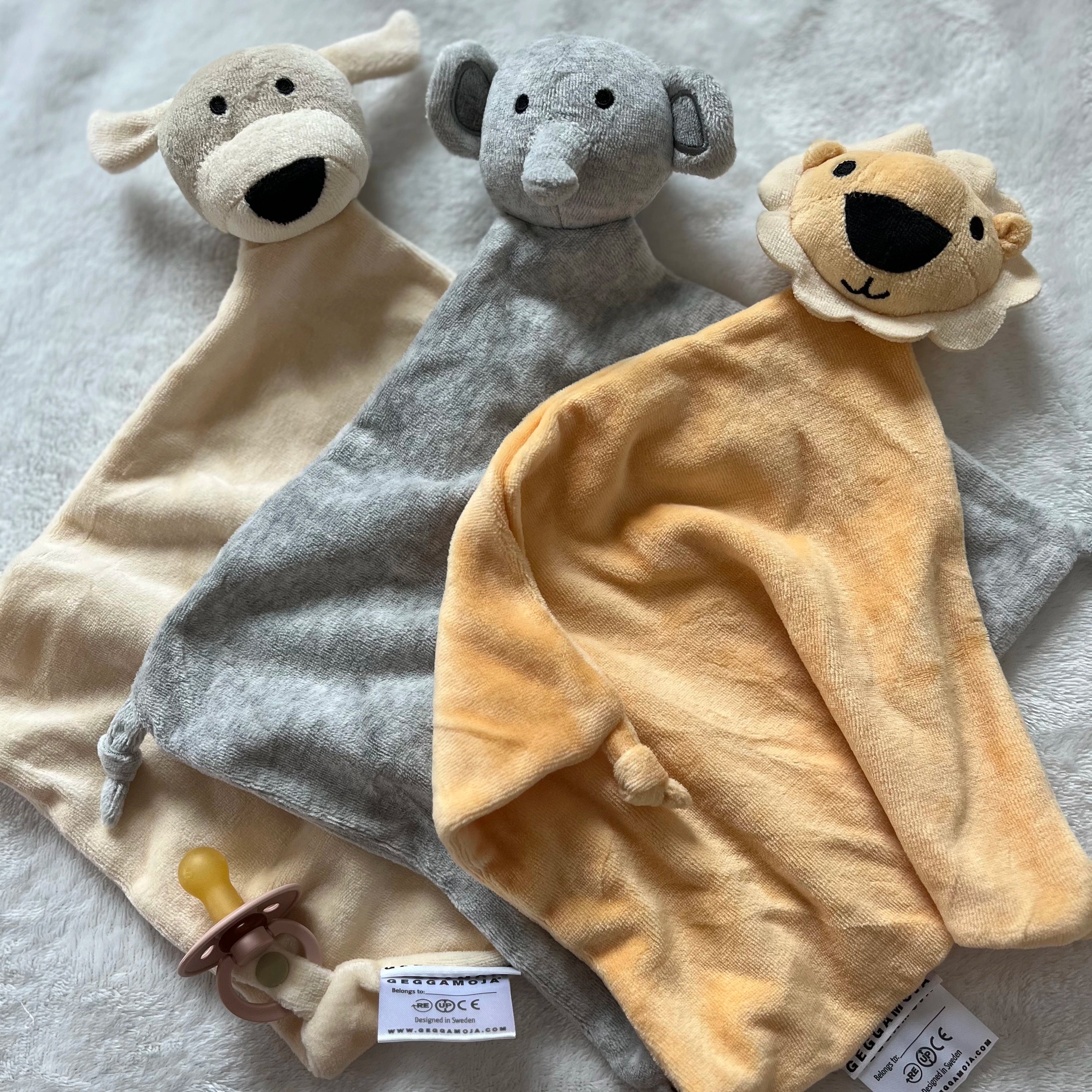 Velourfilt beige Doddi