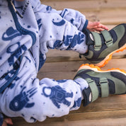 Fleeceset Astro Blau