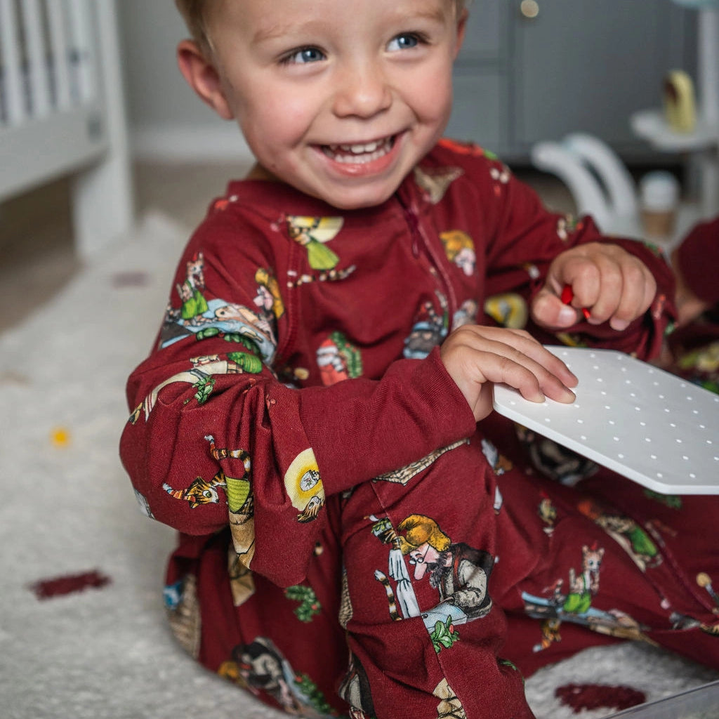 Pyjamas Pettson och Findus Röd- Julpyjamas