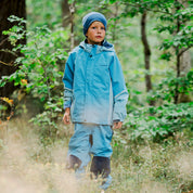 High light blue overalls