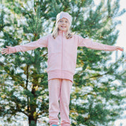 Topline lue fleeceforet Rosa/Offwhite