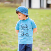 T-Shirt Doddi Blau