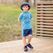 T-Shirt Doddi Blau