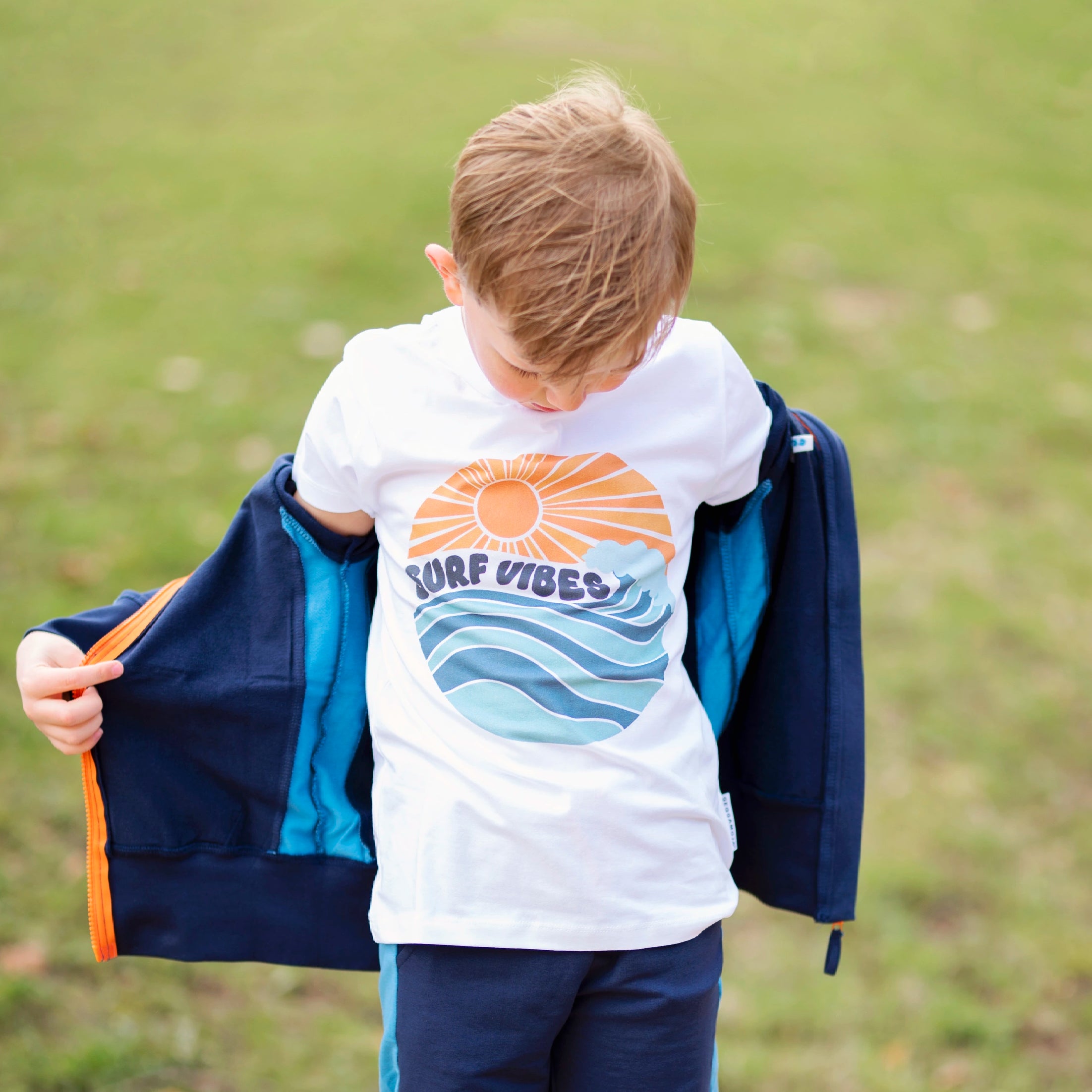 T-Shirt Surf-Vibes Vit
