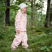 Regntøy Fôret Moln Rosa