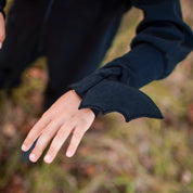 Drak armband/vristband Svart - Halloween