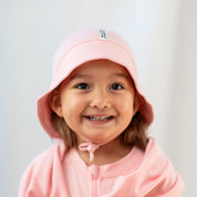 UV-solhatt rosa