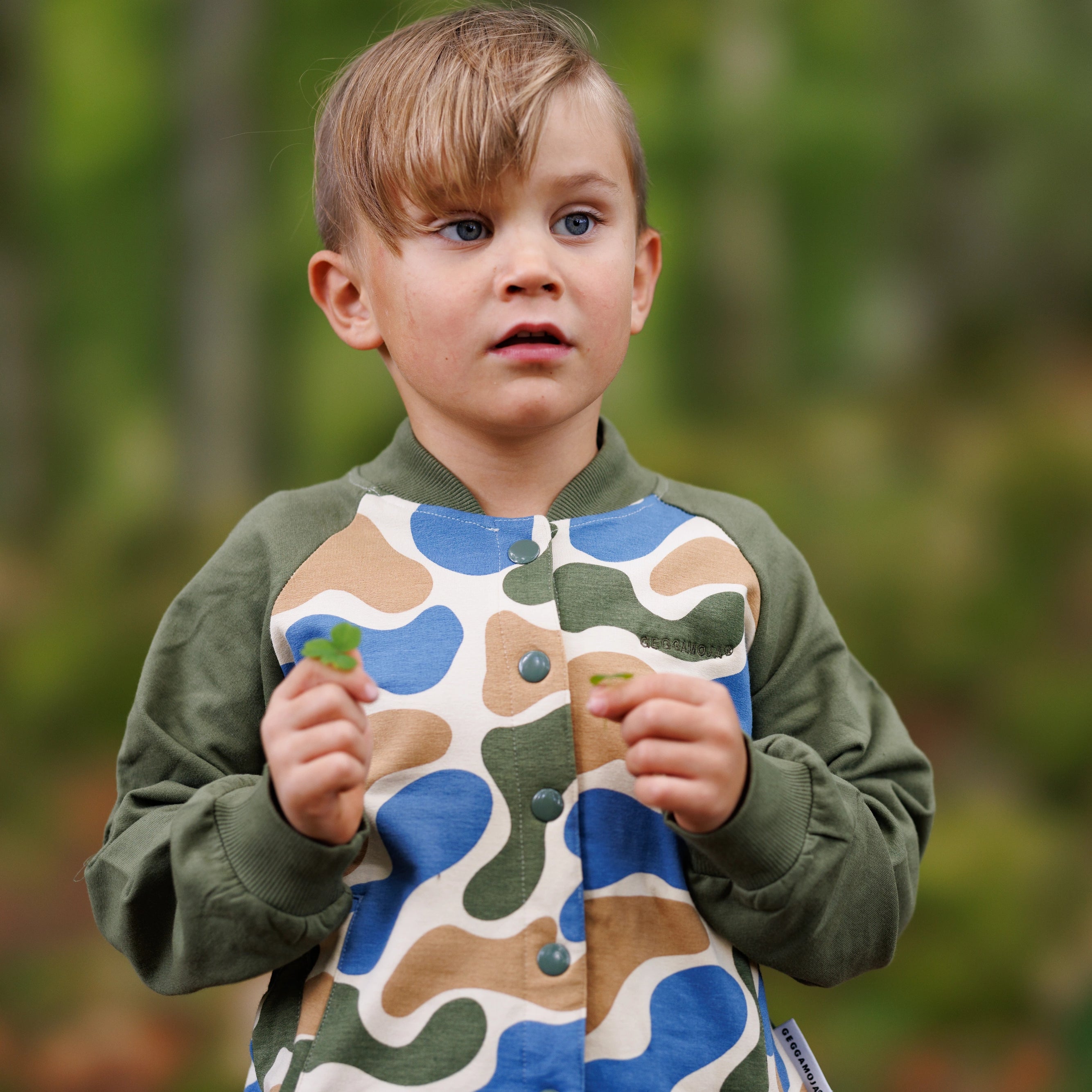 Baseballjacke Terazzo Beige