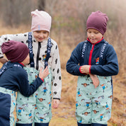 Fleecejakke Pippi Langstrømpe Navy