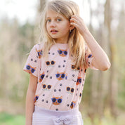 T-skjorte Bambu Cool Cats Rosa