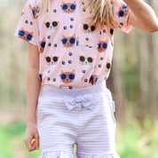 T-skjorte Bambu Cool Cats Rosa