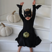 Snurrekjole Svart - Halloween